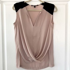 BCBG MAXAZRIA Dusty Pink Top